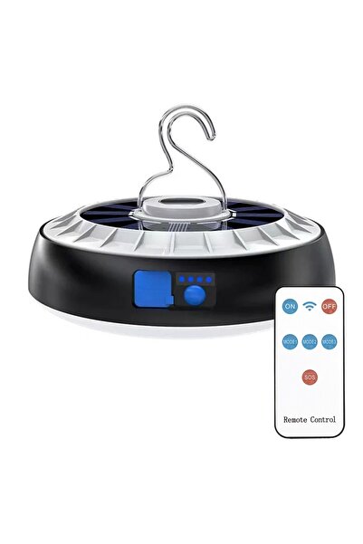 nelerbulurum KUMANDALI GÜNEŞ ENERJİLİ VE USB İLE ŞARJ OLAN BEYAZ VE SARI IŞIK...