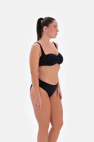 Eros Schwarzer trägerloser Bikini - 3199bk Modell Tk