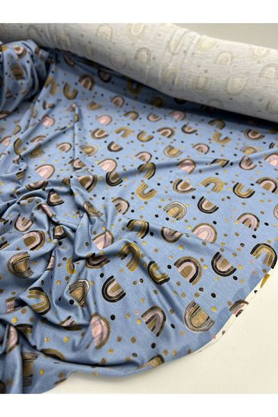Kumaş Sevdası LĂȚime 160 CM Rochie din bumbac pieptănat din Lycra de vară - Tricou, bluză și pijamale etc.