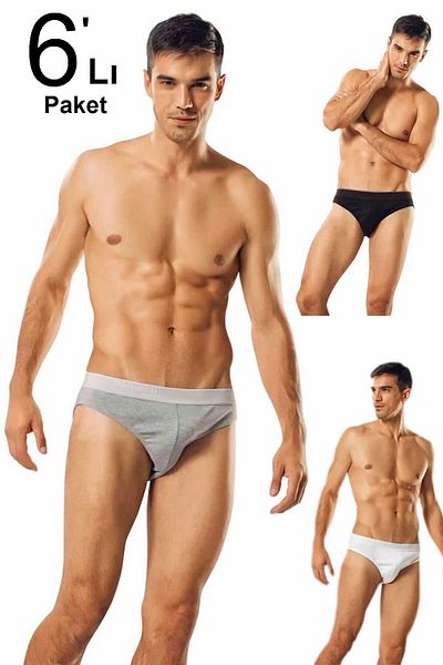 Namaldı Πακέτο 6 Sports Ανδρικά Slip Νέα σεζόν