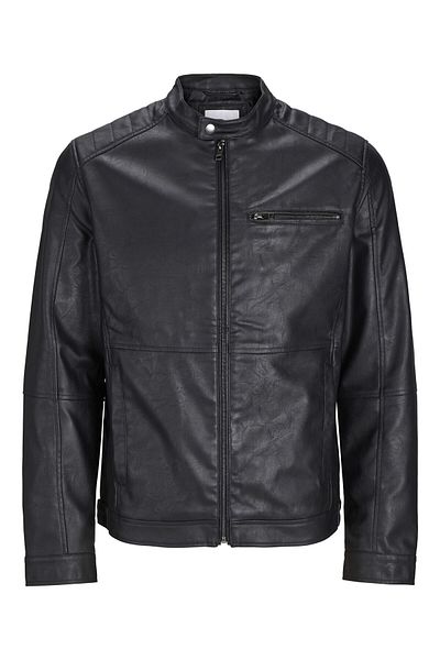 Jack & Jones Kunstlederjacke DYLAN Bikerjacke