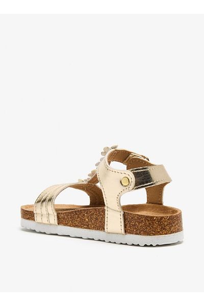 Flora Bella by Shoexpress Flora Bella Applique Detailed Hook and Loop Sandals