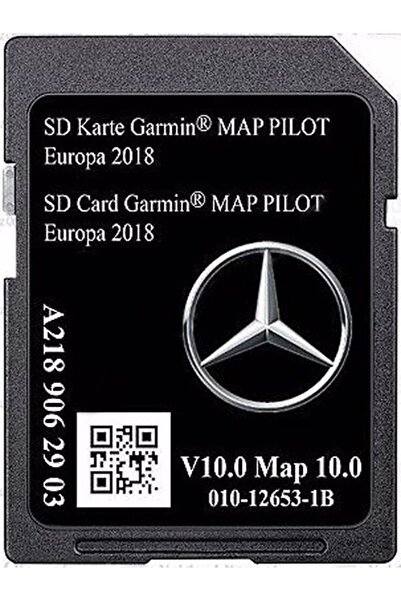 MERCEDES -benz Garmin Map Pilot Sd Card Türkiye Ve Avrupa Haritası 2018 (a218...