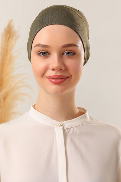 Melodi Scarf Magic Adhesive Αντιολισθητικό Καπό Χακί