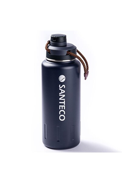 Tantitoni 020-01-LACİVERT ÇİFT KATMANLI  PASLANMAZ ÇELİK TERMOS SU ŞİŞESİ 950ML