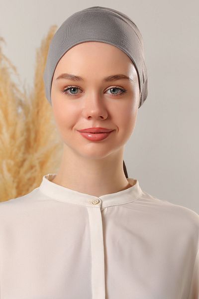Melodi Scarf Magic Adhesive Αντιολισθητικό Καπό Σκούρο Γκρι Ανθρακί