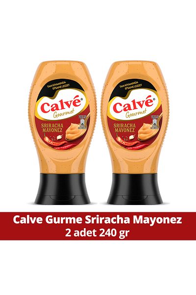 Calve Gourmet Mayonnaise Series Sriracha Mayonnaise 240g X2 Pieces