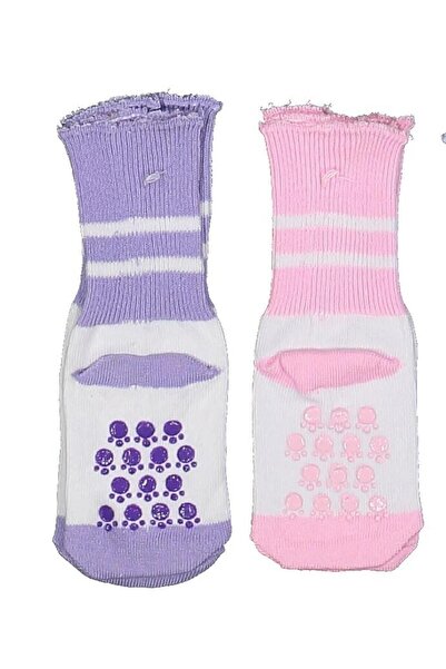 Cherub Baby Unisex Anti-Slip Sole 2 Pack Socks