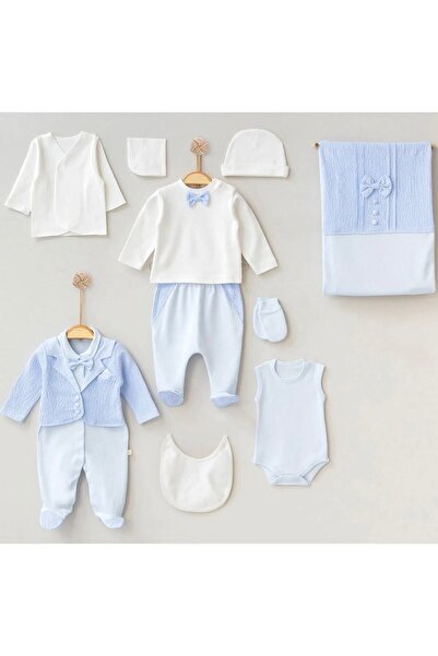 Cherub Baby طقم ملابس للأطفال حديثي الولادة من Pugi Baby Ultralux مكون من 10 قطع