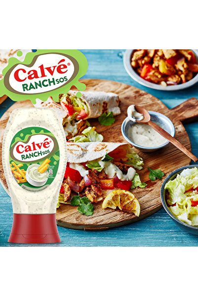 Calve Ranch Sos 245 G Sarımsaklı Mayonez 245 G Köri Sos 260 G