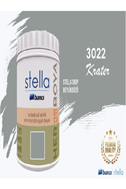 Bianca Stella Su Bazlı Akrilik Yeni Nesil Dönüşüm Boyası