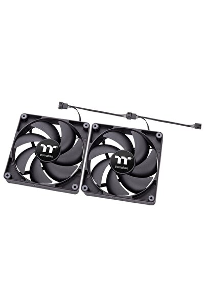 THERMALTAKE Комплект от 2 черни вентилатора CT140 140мм