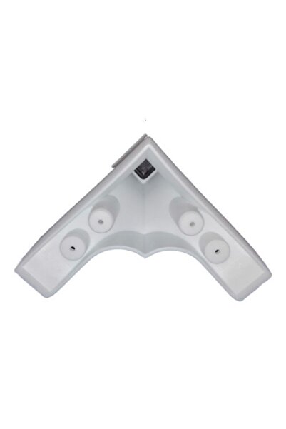 Adem Koç White Decorative Furniture Legs 4 Pieces 12 cm