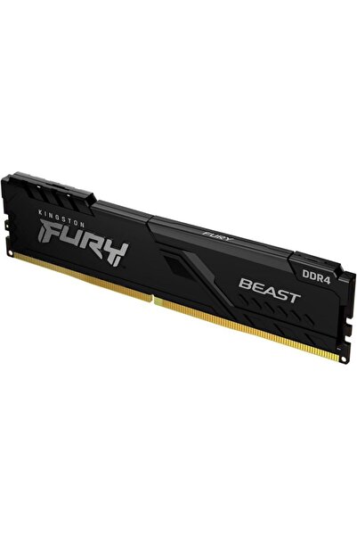Kingston Fury Beast 8gb (1x8gb) Ddr4 3200mhz Cl16 Kf432c16bb-8 Memorie Ram pentru jocuri neagră