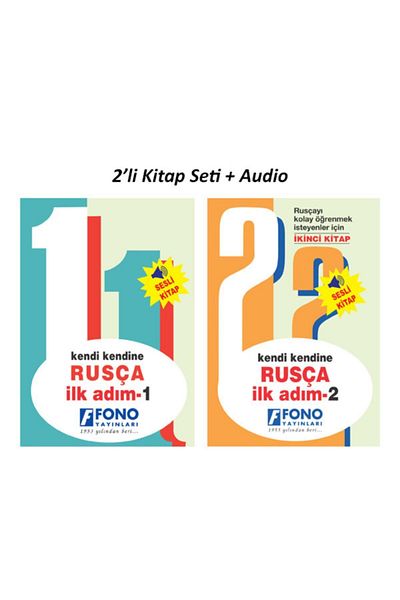 Fono Yayınları Fono Self-Turkish Russian First Step 1 - 2 (with voice-over)