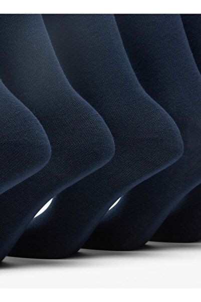 Juniors Solid Crew Length Socks - Set of 5