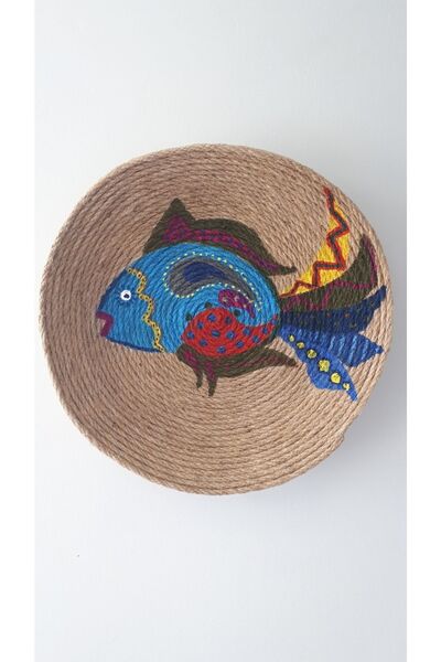 ocean boheme decor Hasir Duvar Tabagi