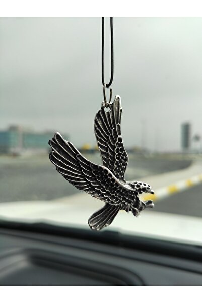 Esey Dizayn Kartal Metal Araba Içi Dikiz Ayna Süsü
