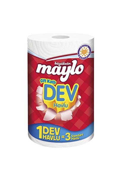 Maylo Kağıt Havlu Dev 3 Rulo 1 Arada