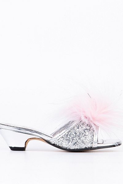 Baby DS Elsa Slippers PomSilver 25