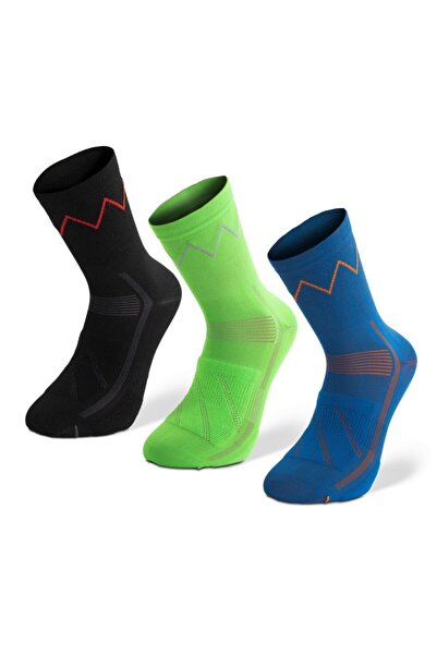 VİE ENDURANCE Bisikletçi Çorabı 3'lü Paket
