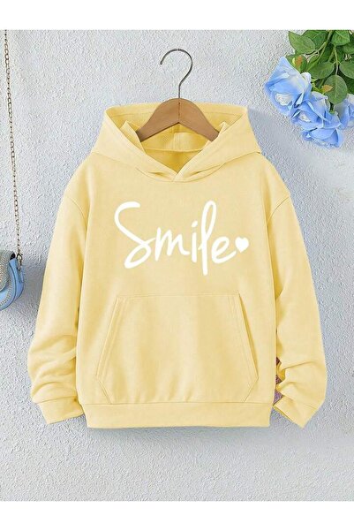 Keywest Smile Štampano Kids Oversize kroj Sa kapuljačom Hoodie