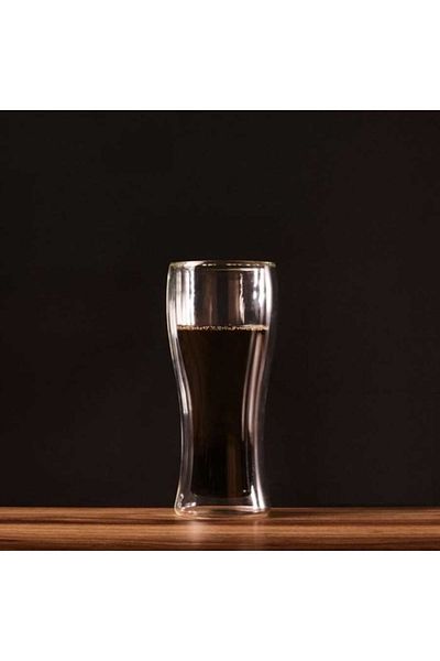 Jet's Home 420 ml Cup with Double Glass and Walls