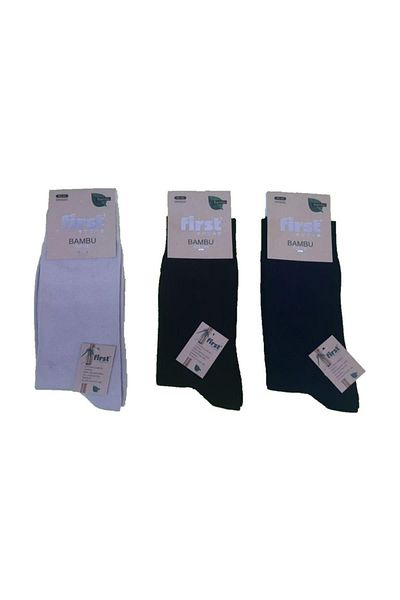 First 12 Pairs Mixed Pack Seamless Bamboo Socks