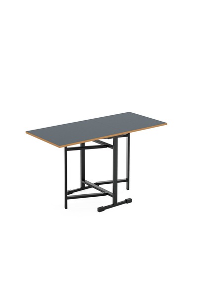 eportatif Katlanır 4 Kişilik Masa Mutfak Masası Takımı Masa Füme 1414