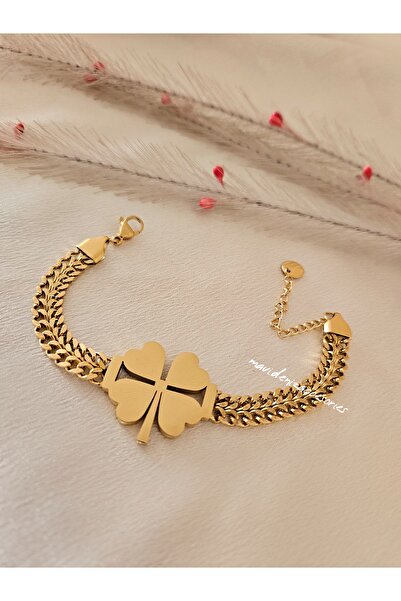 G Sport POLO سوار من الفولاذ المقاوم للتشويه بلون البرسيم