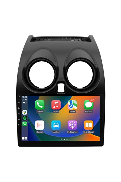 EXVOL Nissan Qashqai 2006-2014 Android Multimedya Carplay 9 Inc Hd Ips Ekran 4gb/64gb Kamera Hediyeli