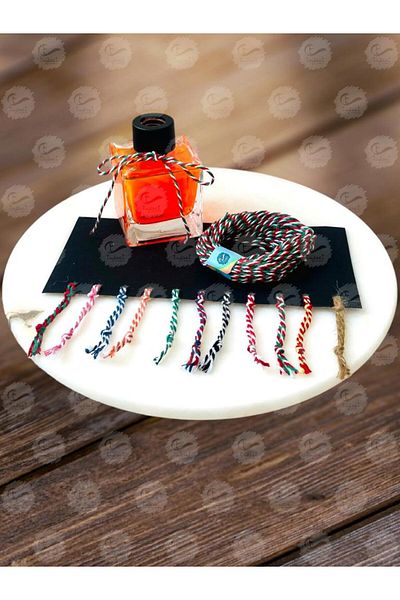 t tuğset etiket Package Lanyard Package Lanyard / Binding Lanyard / Three Color Lanyard Red White Green Color 10 mt-T912