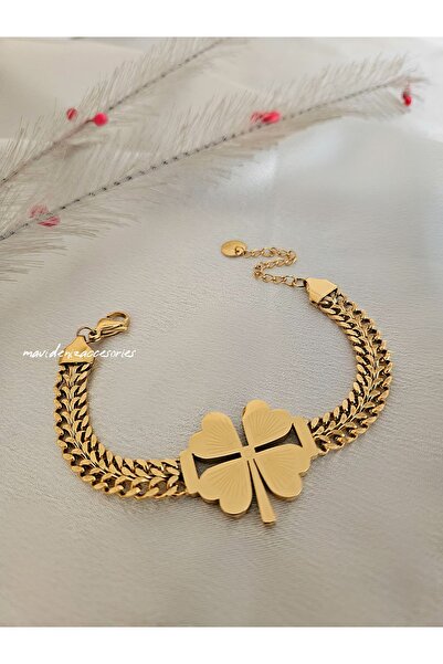 G Sport POLO سوار من الفولاذ المقاوم للتشويه بلون البرسيم