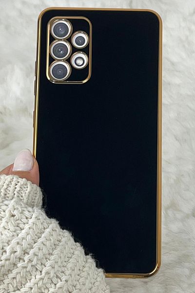 Vip Case Samsung A13 4g - حافظة من السيليكون المقاوم للأوساخ والقابلة للمسح لحماية الكاميرا اللامعة