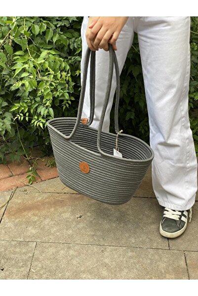 ModaCardin Пляжна сумка та сумка через плече - сумка ручної роботи з джутового плетіння