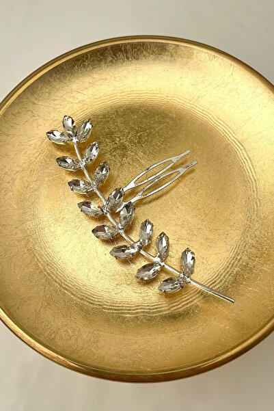 Modex Ασημί Χρώμα Νυφική ​​Αγκράφα