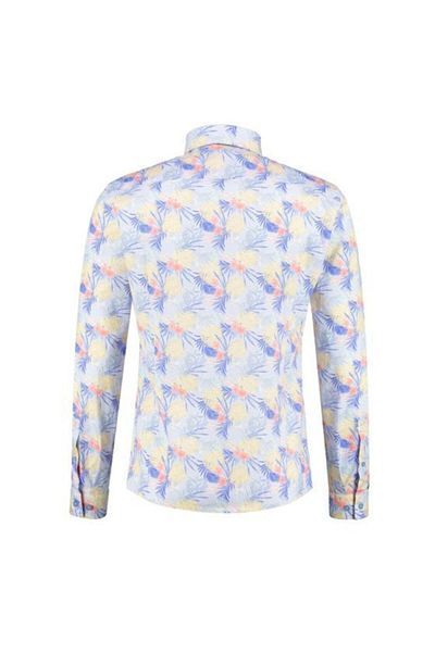 Sarar Men's Blue Cotton Interview Shirt