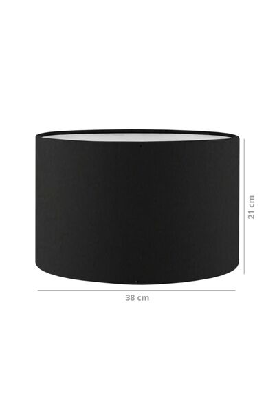 HOMİNG Siyah Kumaş Yedek Lambader Başlığı Ayd-2668