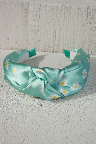 Modex Green Daisy Patterned Crown