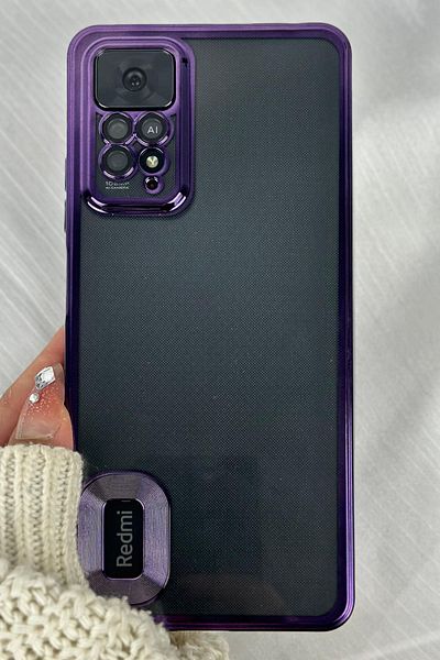Vip Case حافظة أوميجا ملونة لهاتف Xiaomi Redmi Note 11 Pro وRedmi Note 12 Pro (4G) متوافقة مع الحواف