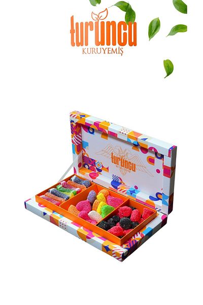 Turuncu Kuruyemiş Orange Jelly Box 1kg