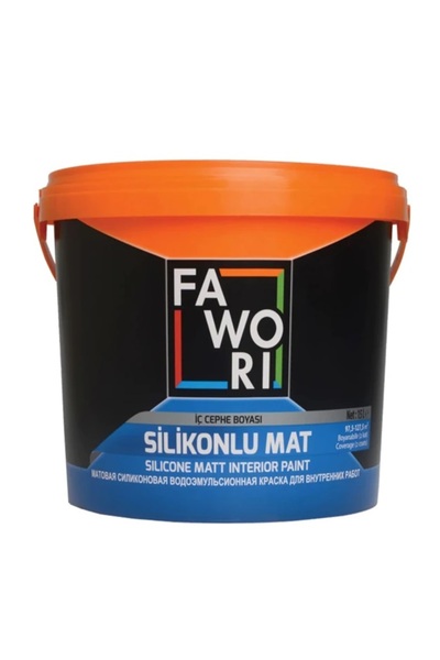 Fawori Silikonlu Mat İç Cephe Boyası 15L