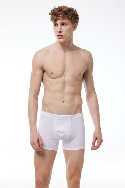Malabadi White Modal Boxers - Ανδρικά, Lycra, 058