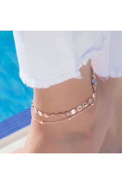 Modex Rose Mini Money Detailed Anklet