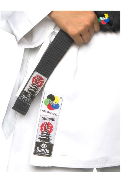 Dae Do Daedo W.K.F Onaylı Shodan Karate Kumite Elbisesi - KA1172-(beyaz)