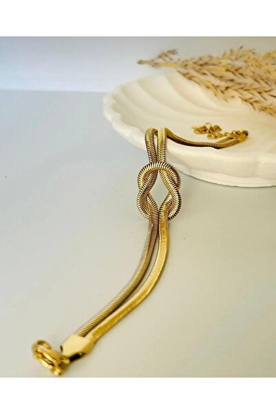 G Sport POLO Gold Colored Steel Non-Tarnish Women's Bracelet
