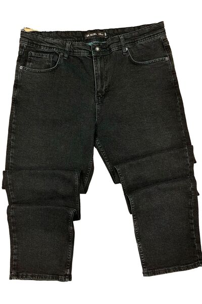 BYBEYEMS GİYİM Men's Zippered High Waist Classic Fit Jeans Trousers