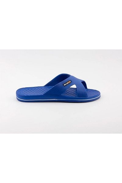 Akınal Bella Papuci de vară pentru bărbați cu talpă anatomică albastră Akınalbella