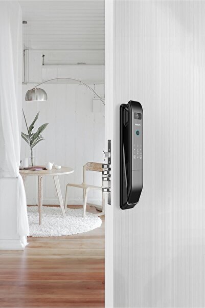 Philips Akıllı Kilit Ddl303 , Kameralı, Ekranlı, Uzaktan Açılabilir, Süreli Şifre Ayarlanabilen