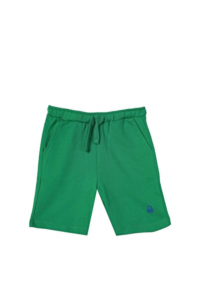 United Colors of Benetton Pantaloni scurți verzi pentru băiat - B238